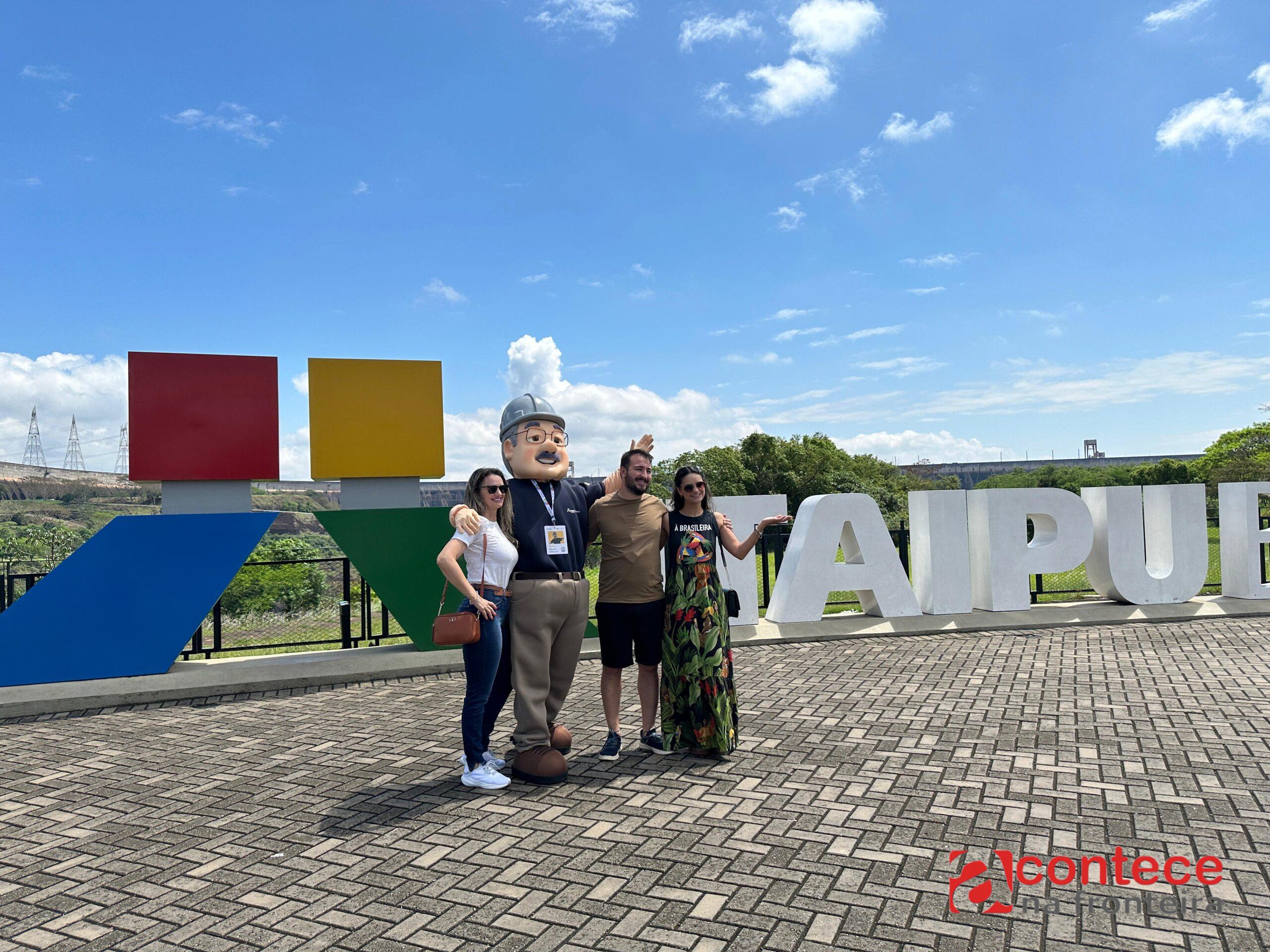 Turismo da Itaipu recebe 4.274 visitantes no fim de semana