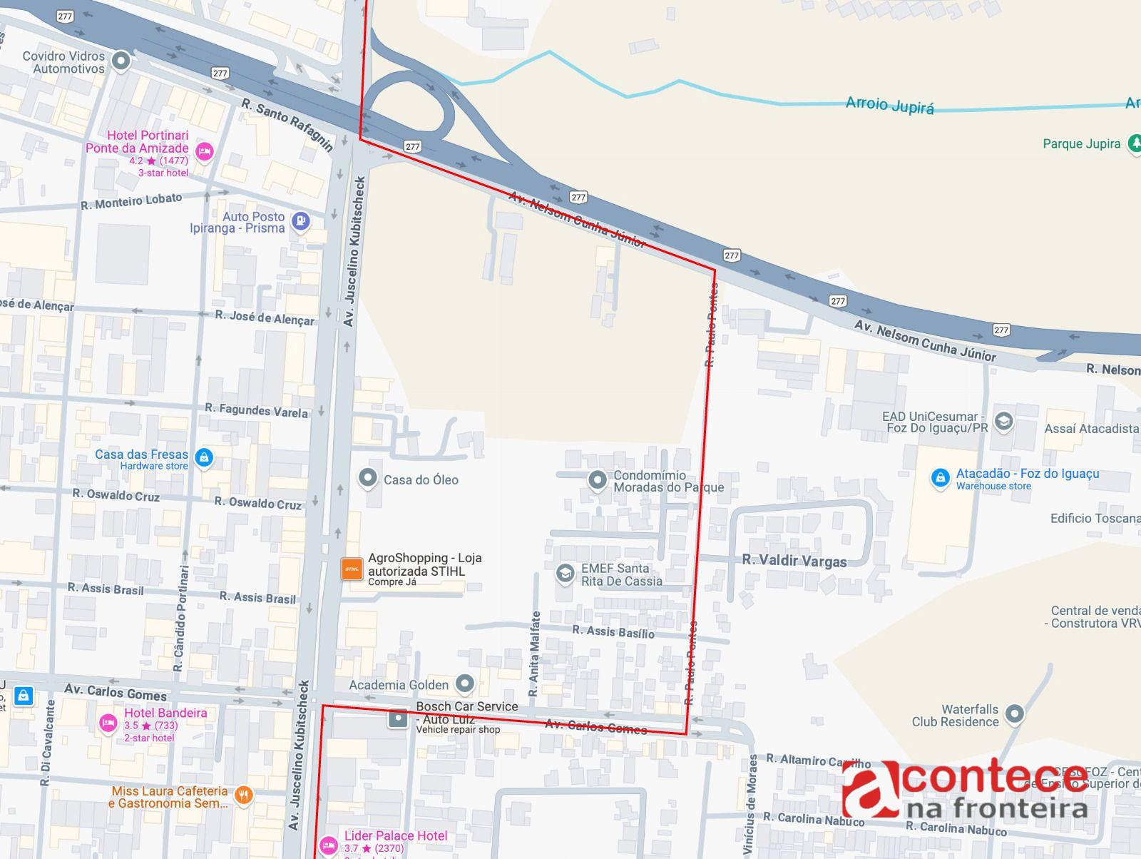 Nota Atualizada sobre Obras da Avenida Paraná e Avenida JK