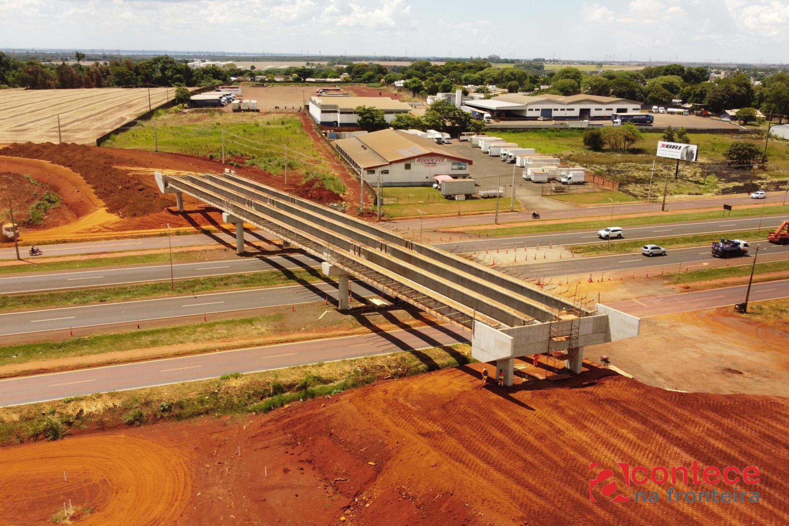 Obras na pista: via marginal da BR-277 em Foz do Iguaçu volta a ser interditada nesta semana