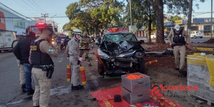 Pai e filho perdem a vida em tragico acidente de trânsito