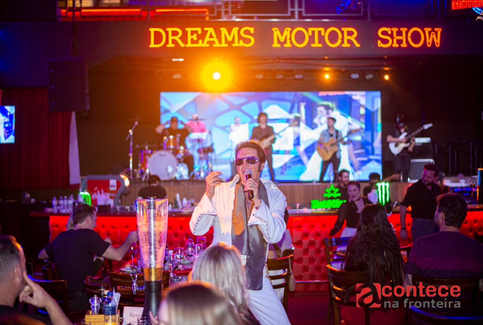 Cover oficial do Elvis se apresenta no Dreams Motor Show dia 21