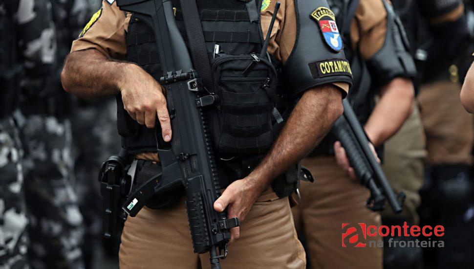 PCPR e PMPR prendem cinco durante operação contra o tráfico de drogas em Quedas do Iguaçu