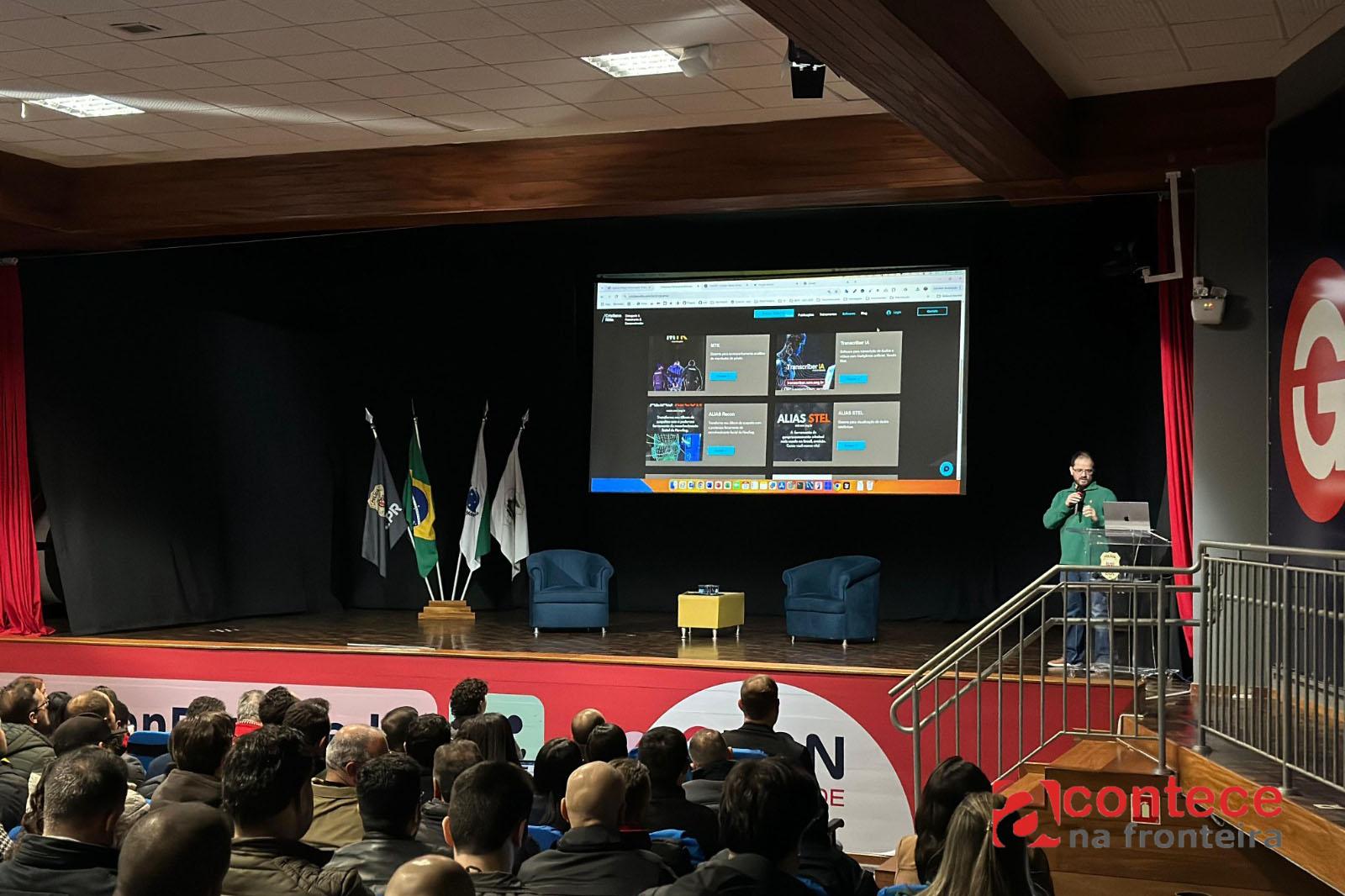 PCPR promove curso inédito sobre IA voltada à investigação criminal para 300 policiais