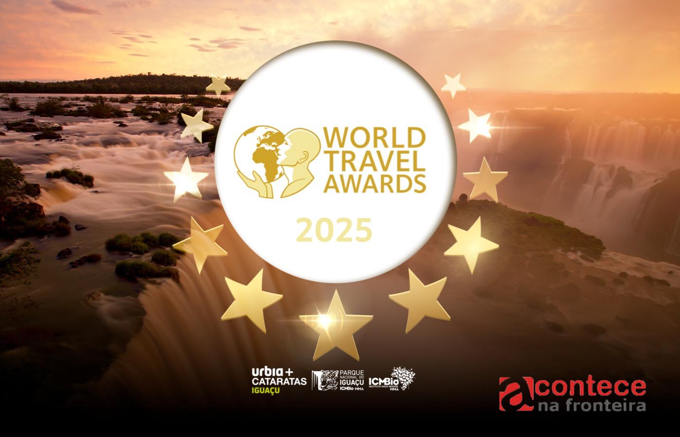 Últimos dias para votar nas Cataratas do Iguaçu no “Oscar do Turismo” 2025; veja como