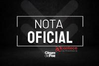 Nota Oficial da Camara de Foz do Iguaçu