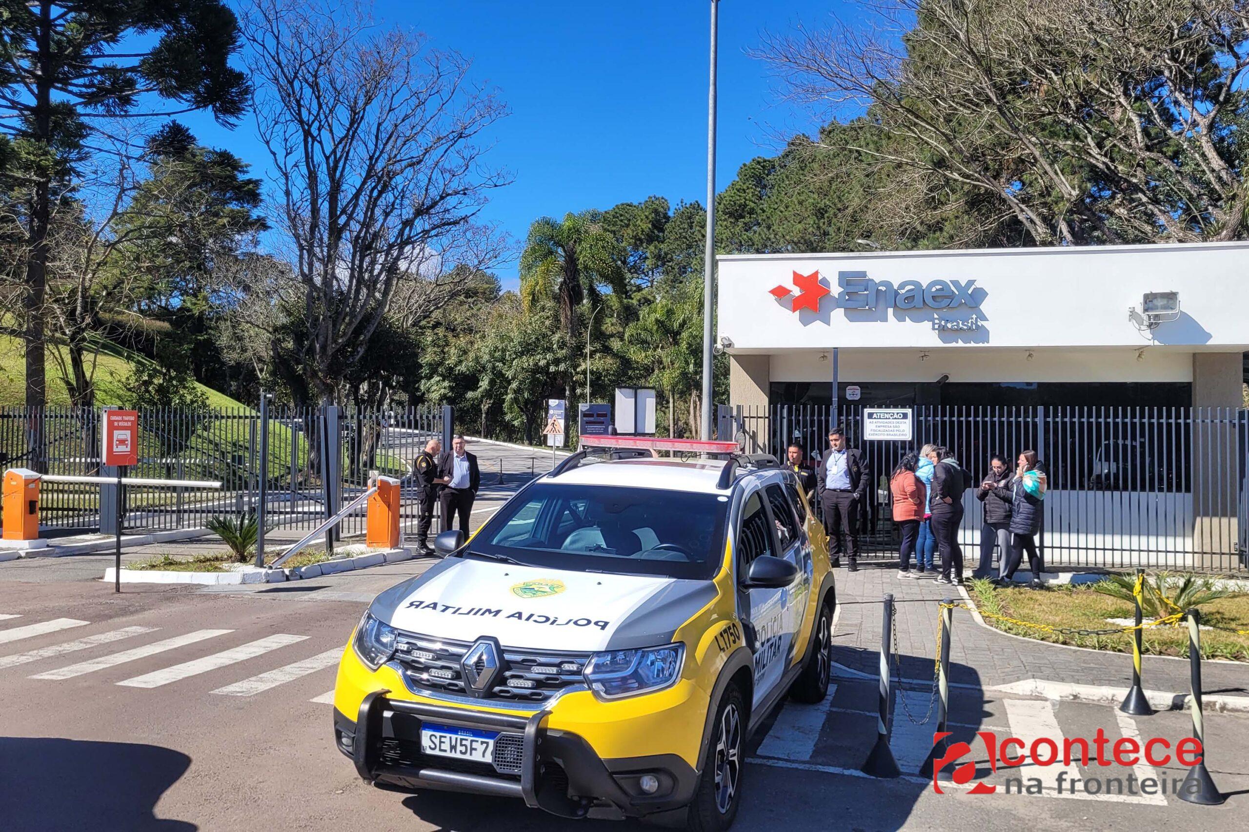 Segurança Pública do Paraná presta atendimento em explosão de fábrica em Quatro Barras