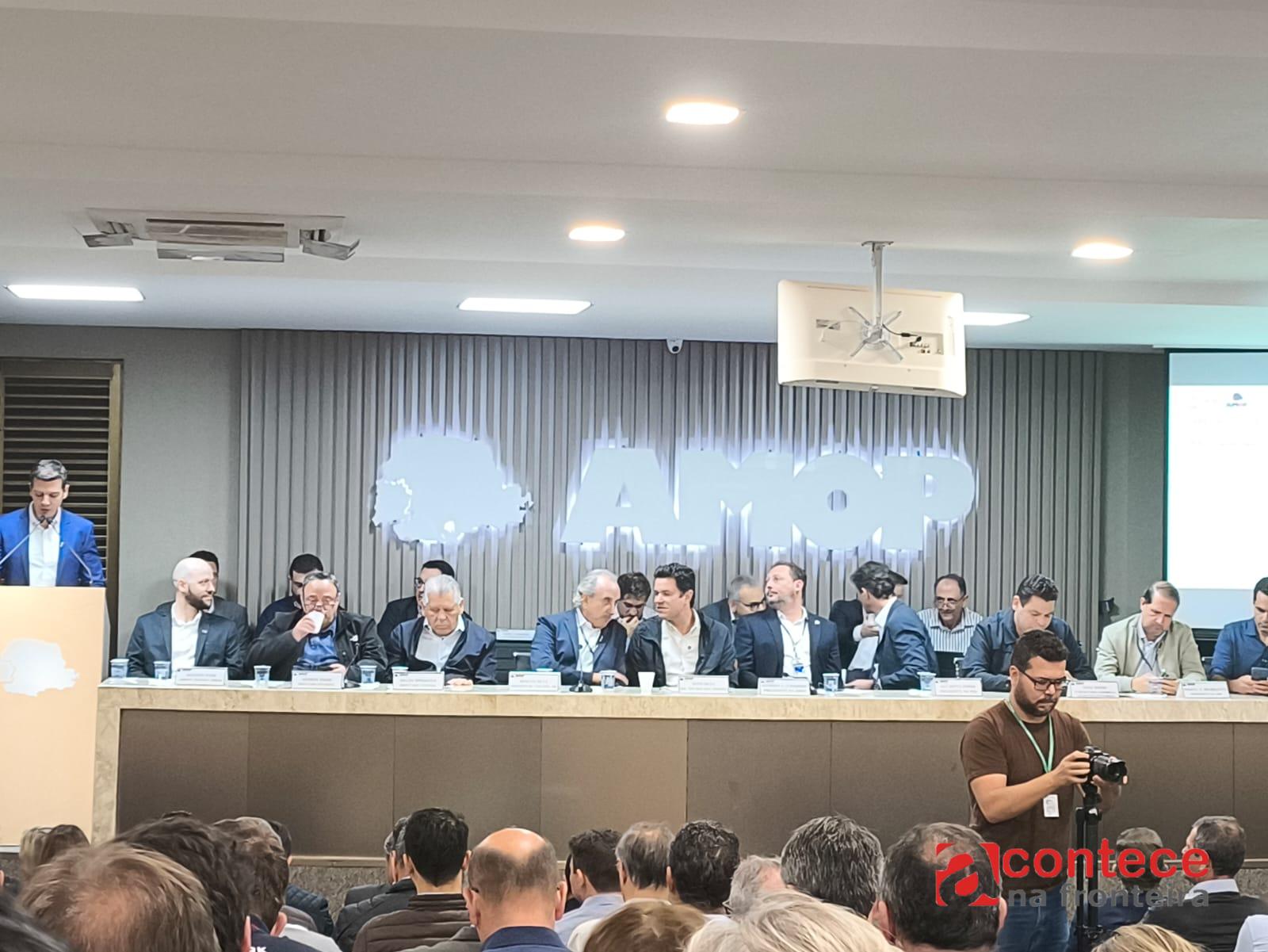 General Silva e Luna participa da 8ª Assembleia da Amop e destaca importância do Programa Oeste em Desenvolvimento