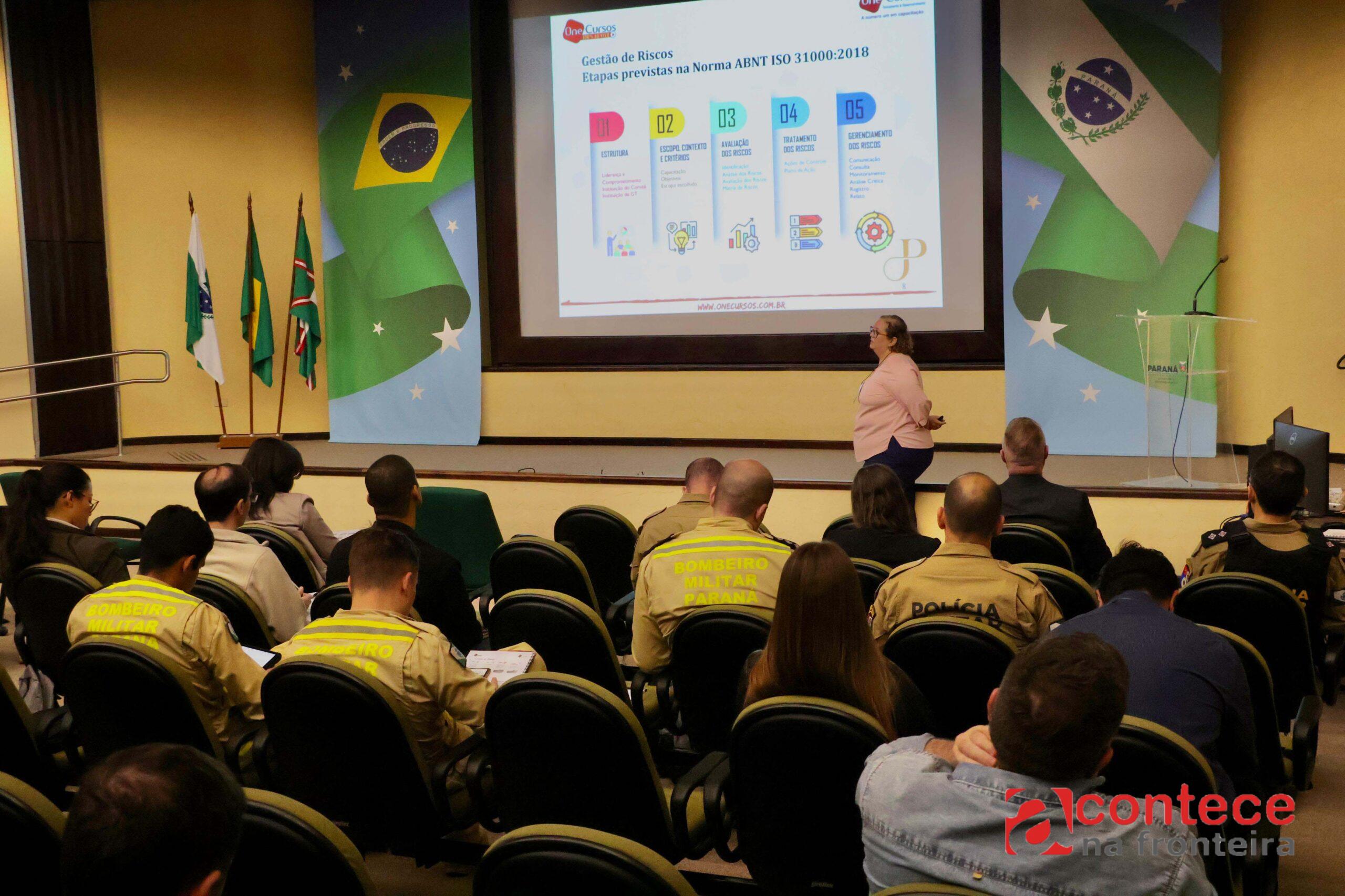 Forças de segurança participam de qualificação sobre LGPD e contratações