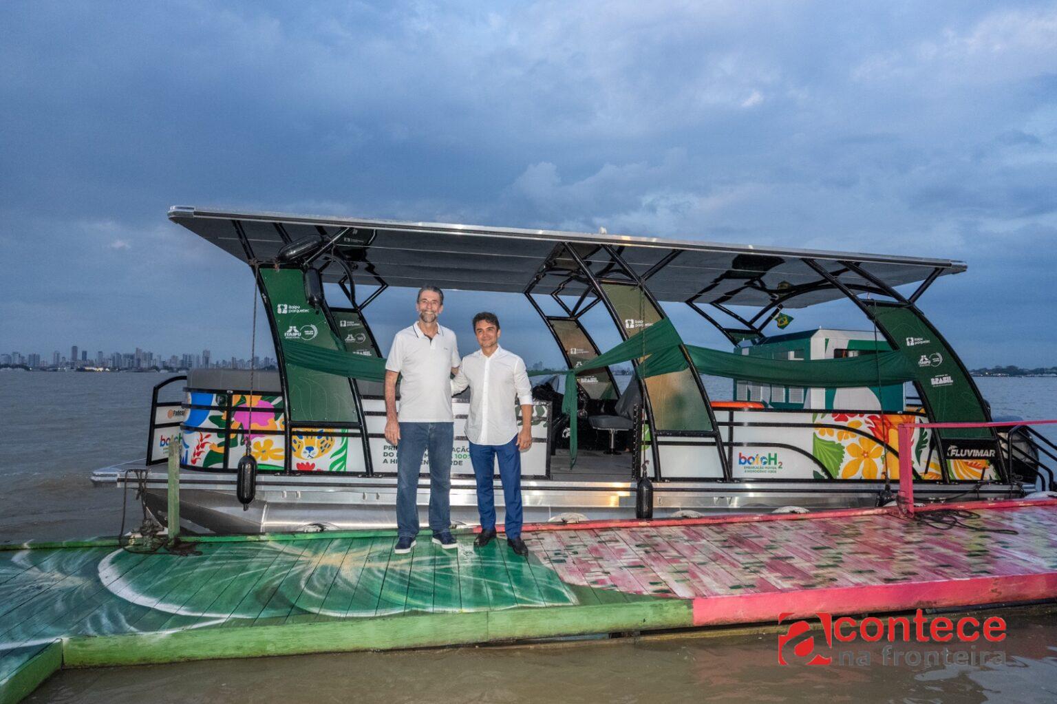 Primeiro barco 100% movido a hidrogênio verde da América Latina já navega pelos rios de Belém