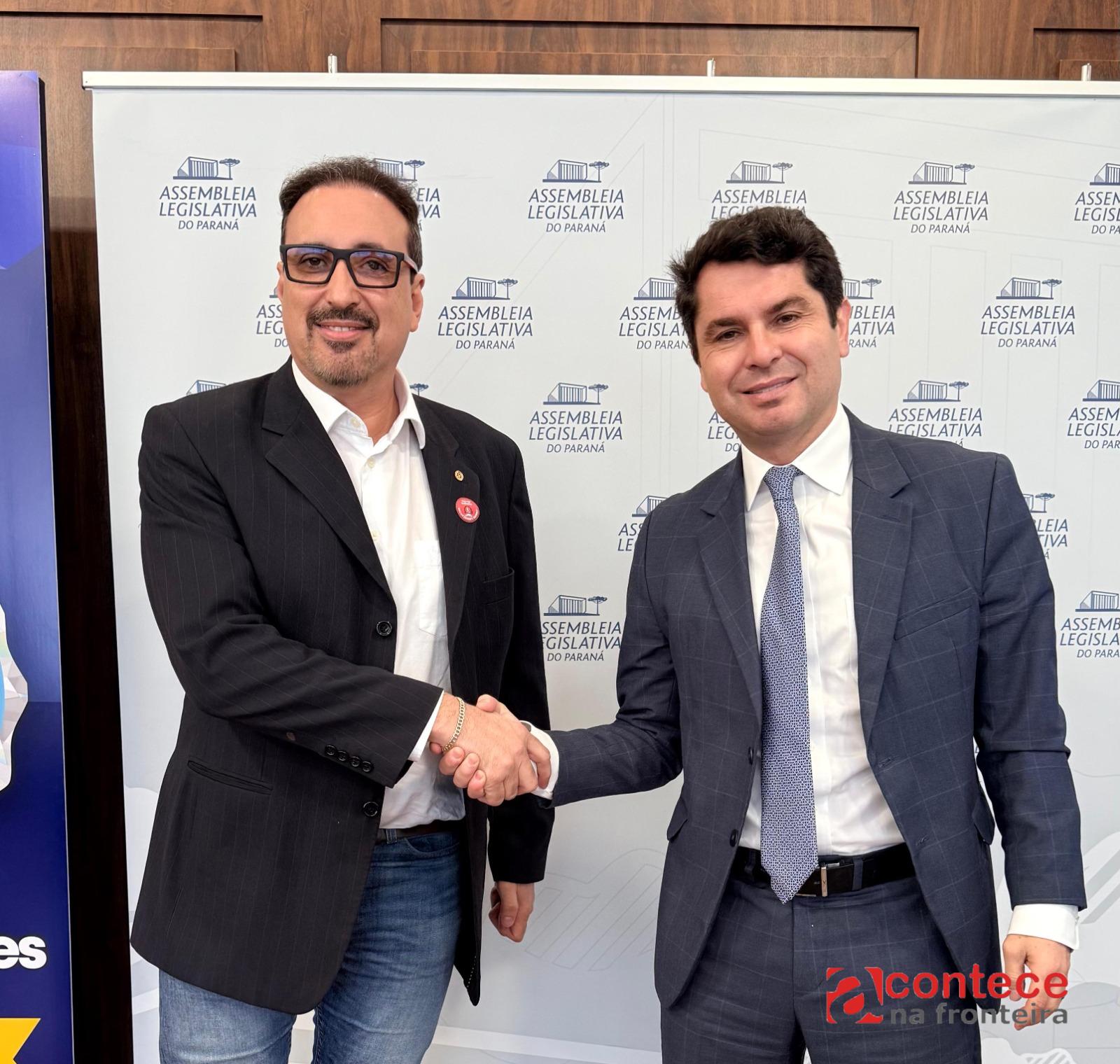 Encontro em Curitiba fortalece parceria entre Deoclecio Duarte e Alexandre Curi