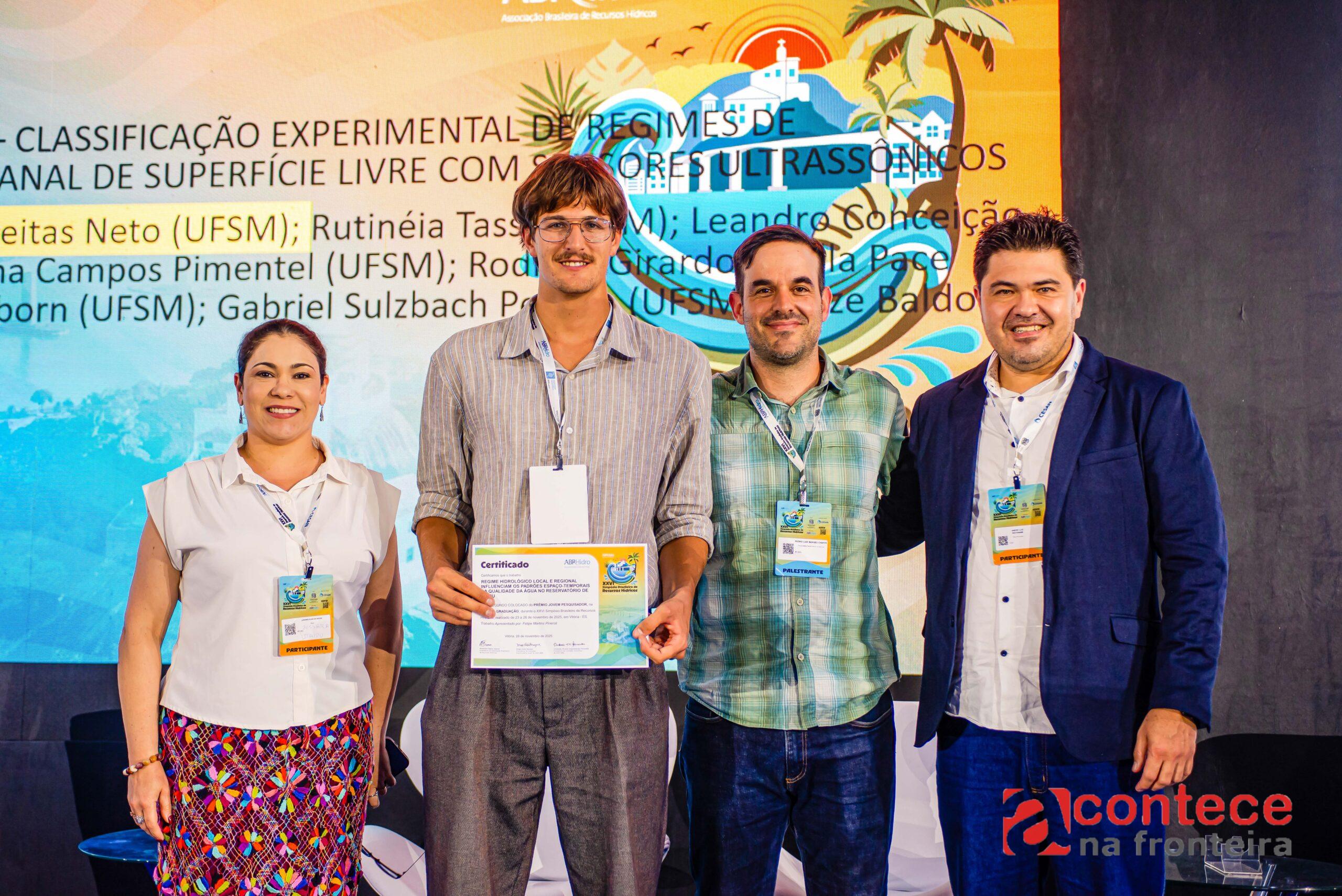 Trabalho da Itaipu é premiado em Simpósio Brasileiro de Recursos Hídricos