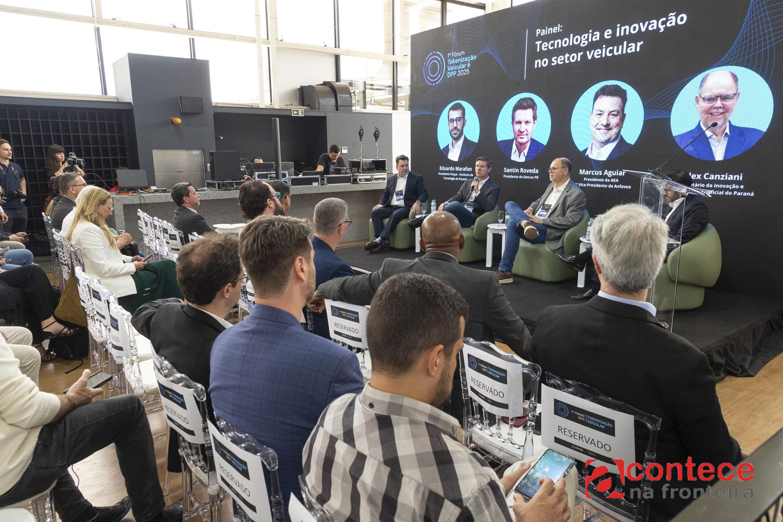 Paraná promove fórum de tokenização veicular e debate futuro da mobilidade digital