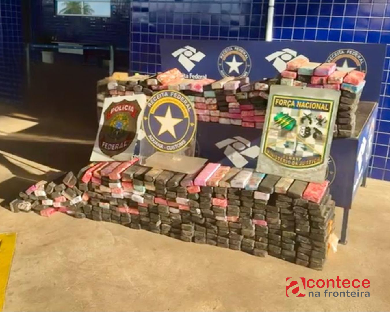 Receita Federal retém 269,5 kg de substância análoga à maconha em operação conjunta