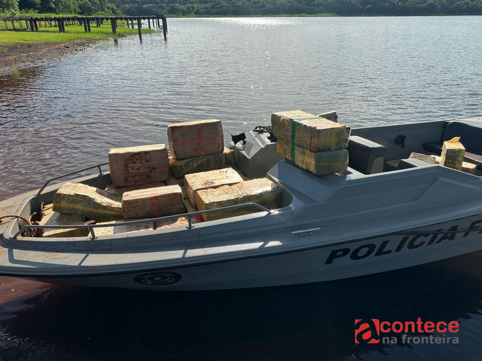 Em menos de 2 anos, projeto da Itaipu e PF permitiu apreensão de quase 80 toneladas em drogas