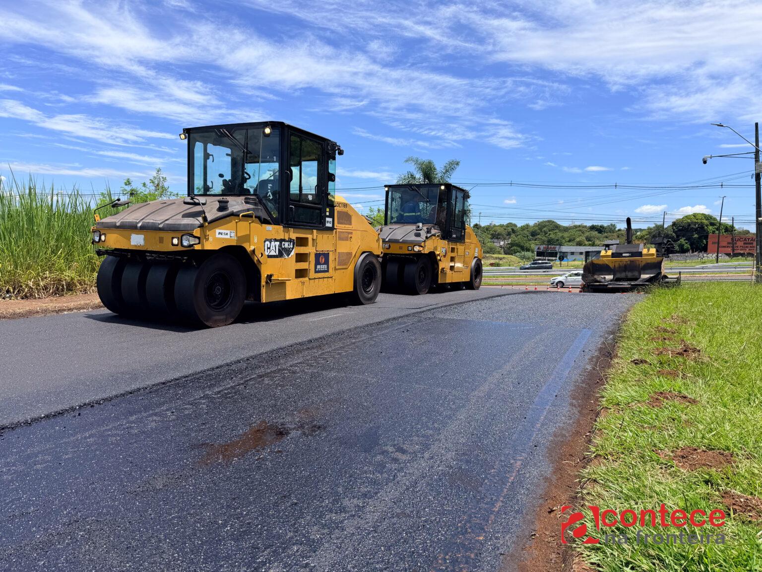 Secretaria de Manutenção Viária  inicia pano de teste para futuras obras viárias