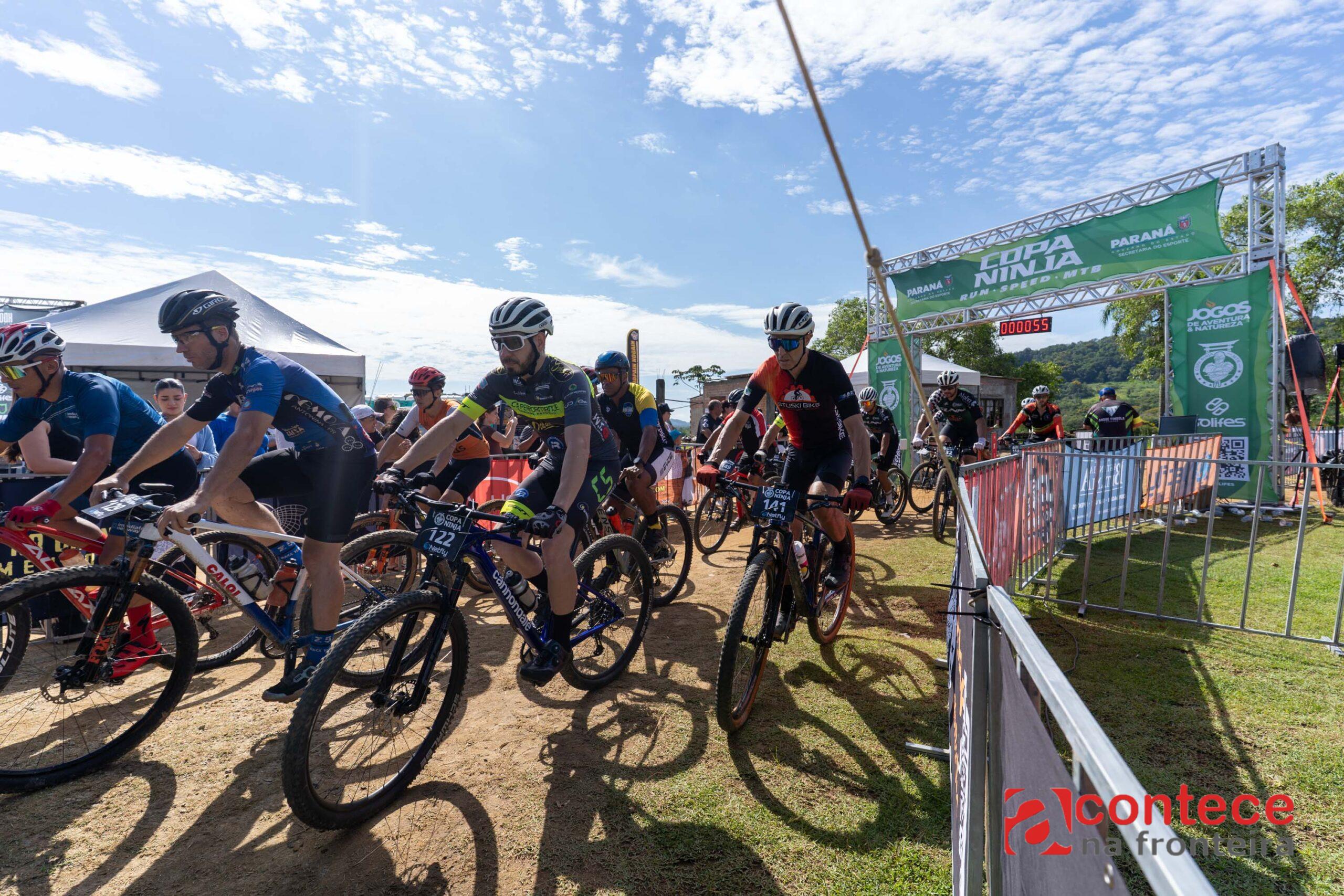 Copa Ninja de Mountain Bike reúne 400 atletas em evento do Verão Maior em Paranaguá 