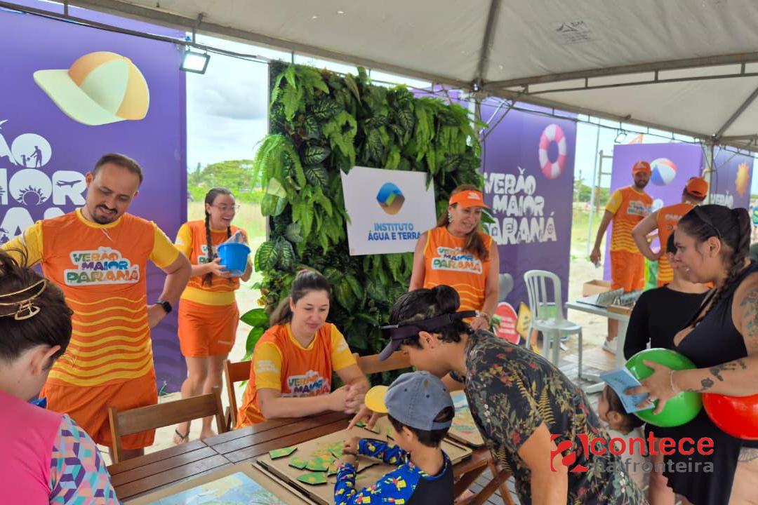 IAT atende mais de 10 mil pessoas em duas semanas do Verão Maior Paraná