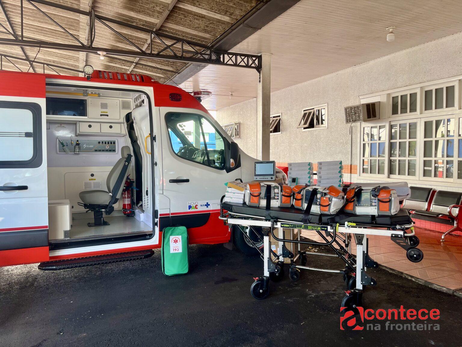 Samu recebe novos equipamentos e reforça atendimento à população de Foz do Iguaçu