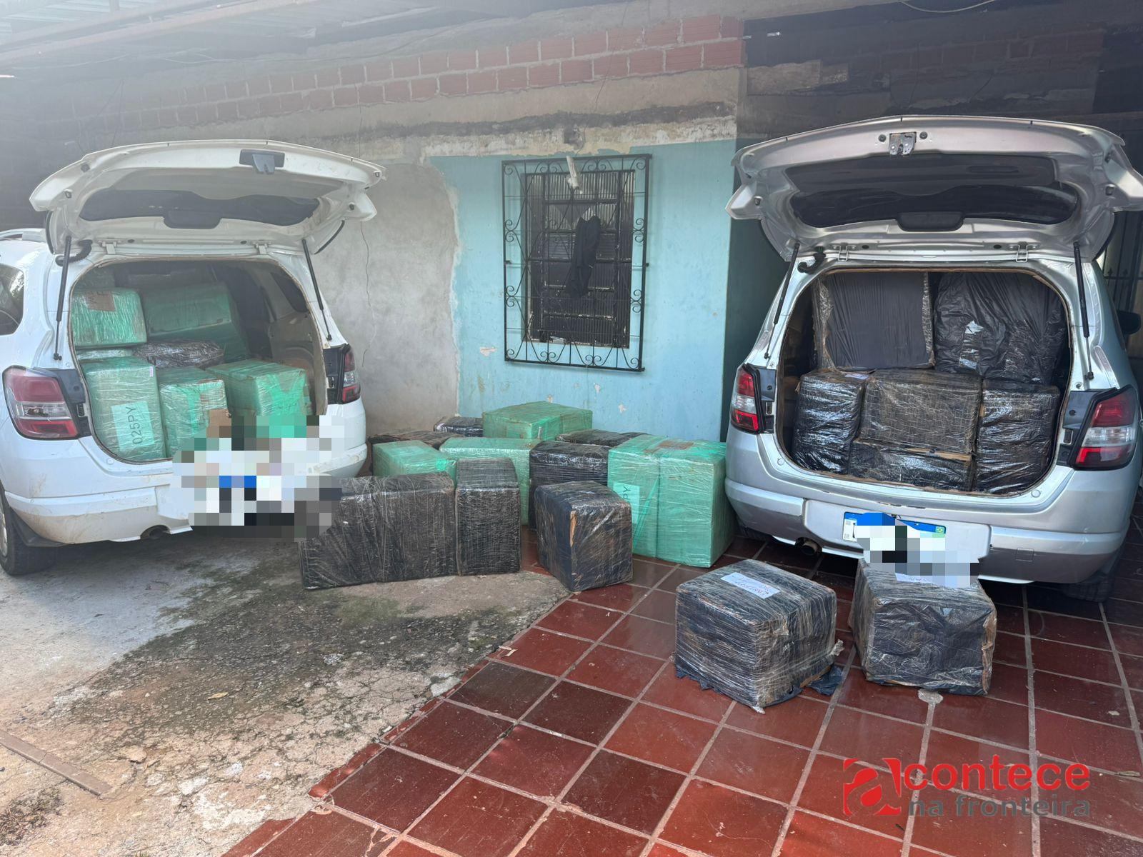 Operação conjunta apreende mercadorias avaliadas em R$ 1 milhão nas proximidades da Ponte da Integração