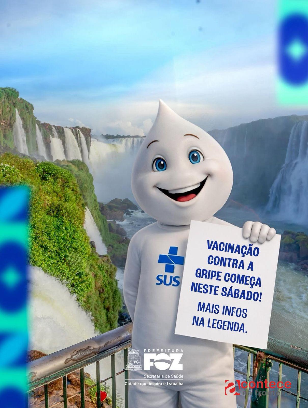 Dia “D” de vacinação contra a gripe neste sábado (28)