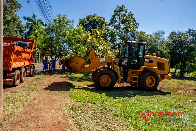 REGIÃO NORDESTE DE FOZ DO IGUAÇU É A PRÓXIMA A RECEBER MEGA MUTIRÃO DE LIMPEZA