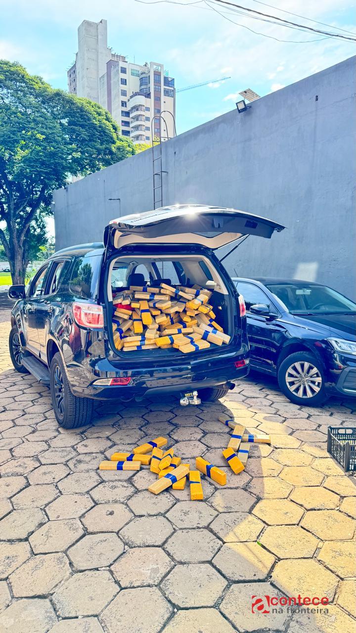 PCPR APREENDE MAIS DE QUATRO TONELADAS DE MACONHA EM FOZ DO IGUAÇU