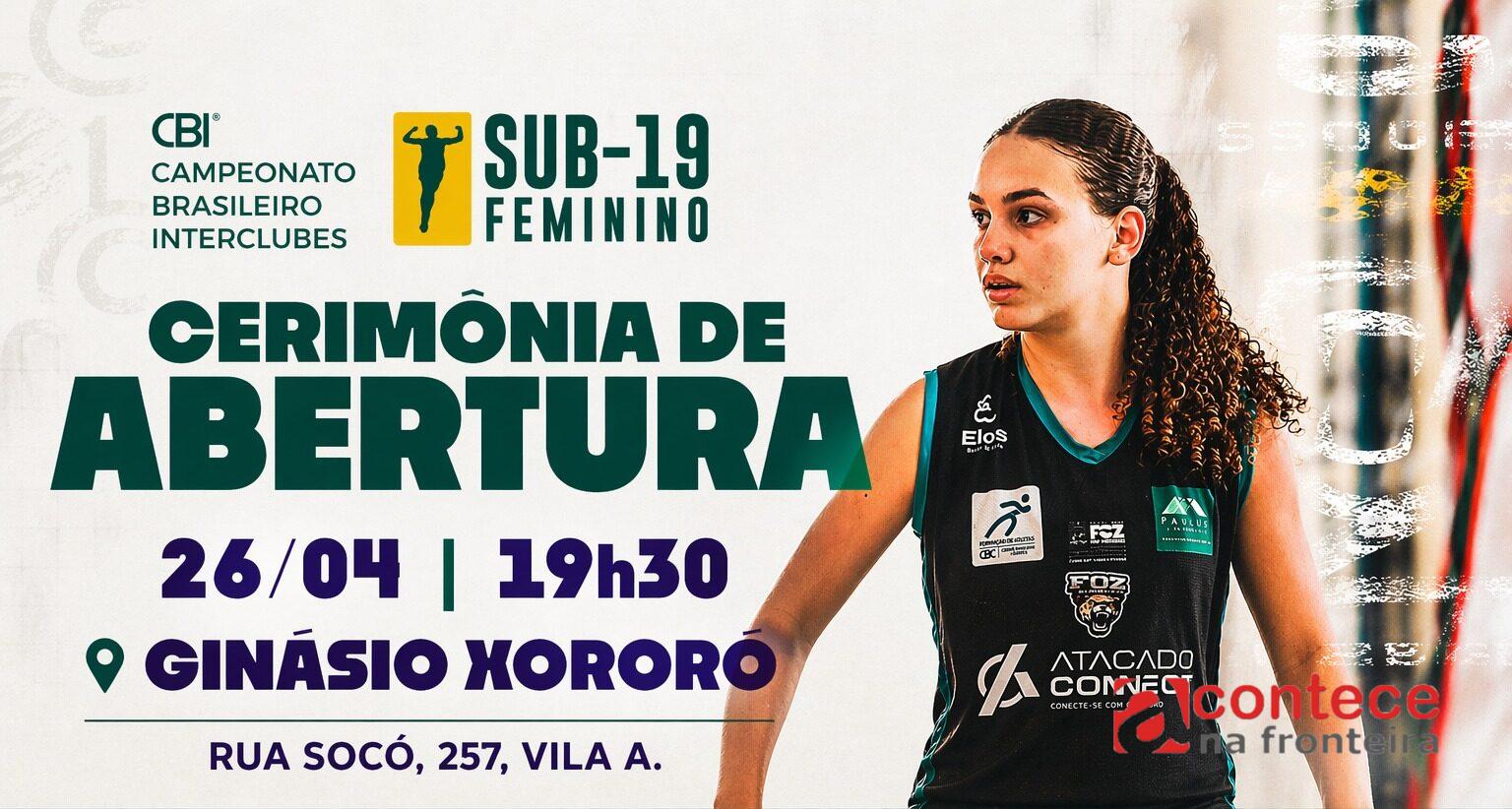 Foz do Iguaçu sedia a etapa final do Campeonato Brasileiro Interclubes (CBI) Sub-19 Feminino de Basquete