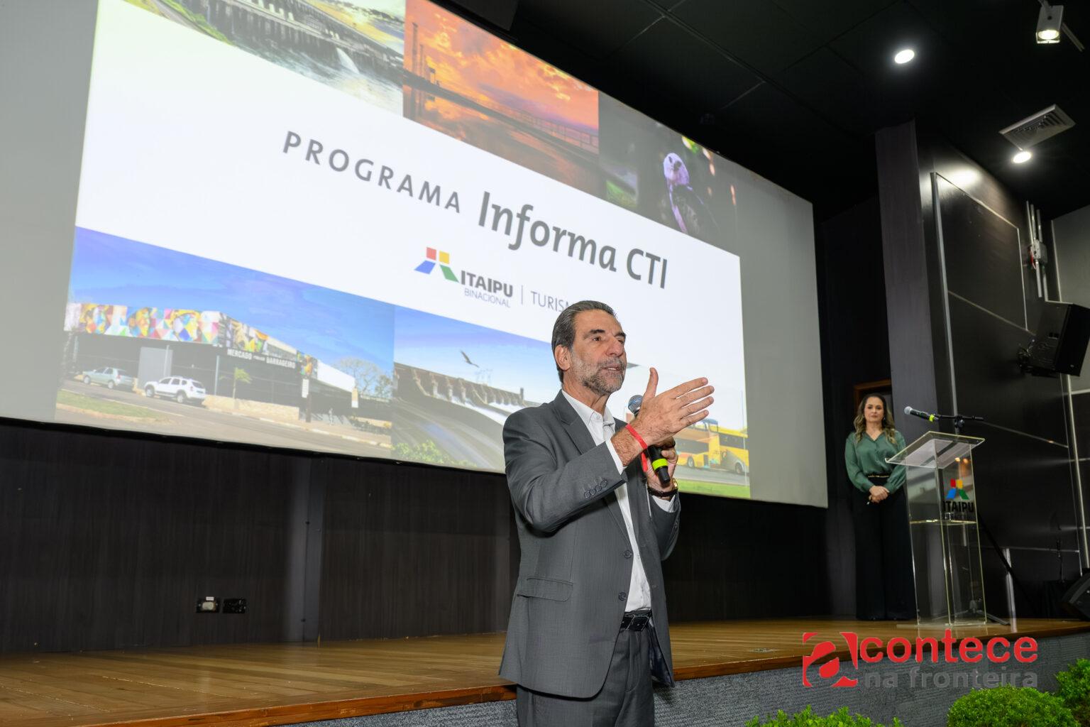 No Dia Nacional do Turismo, Itaipu lança o programa Informa CTI