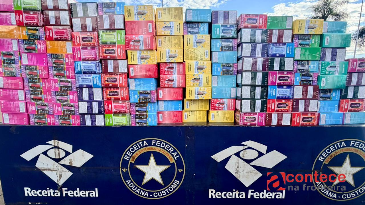 Receita Federal aborda caminhão com carga avaliada em R$ 500.000,00 reais