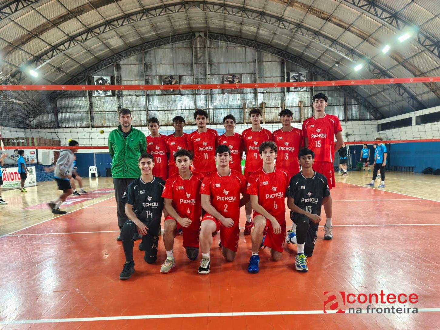 Time masculino conquista bronze na 30ª Copa Oeste de Voleibol
