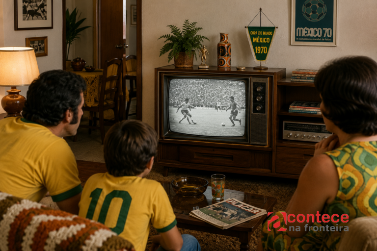 O SONHO DA TV EM FOZ NA COPA DE 70