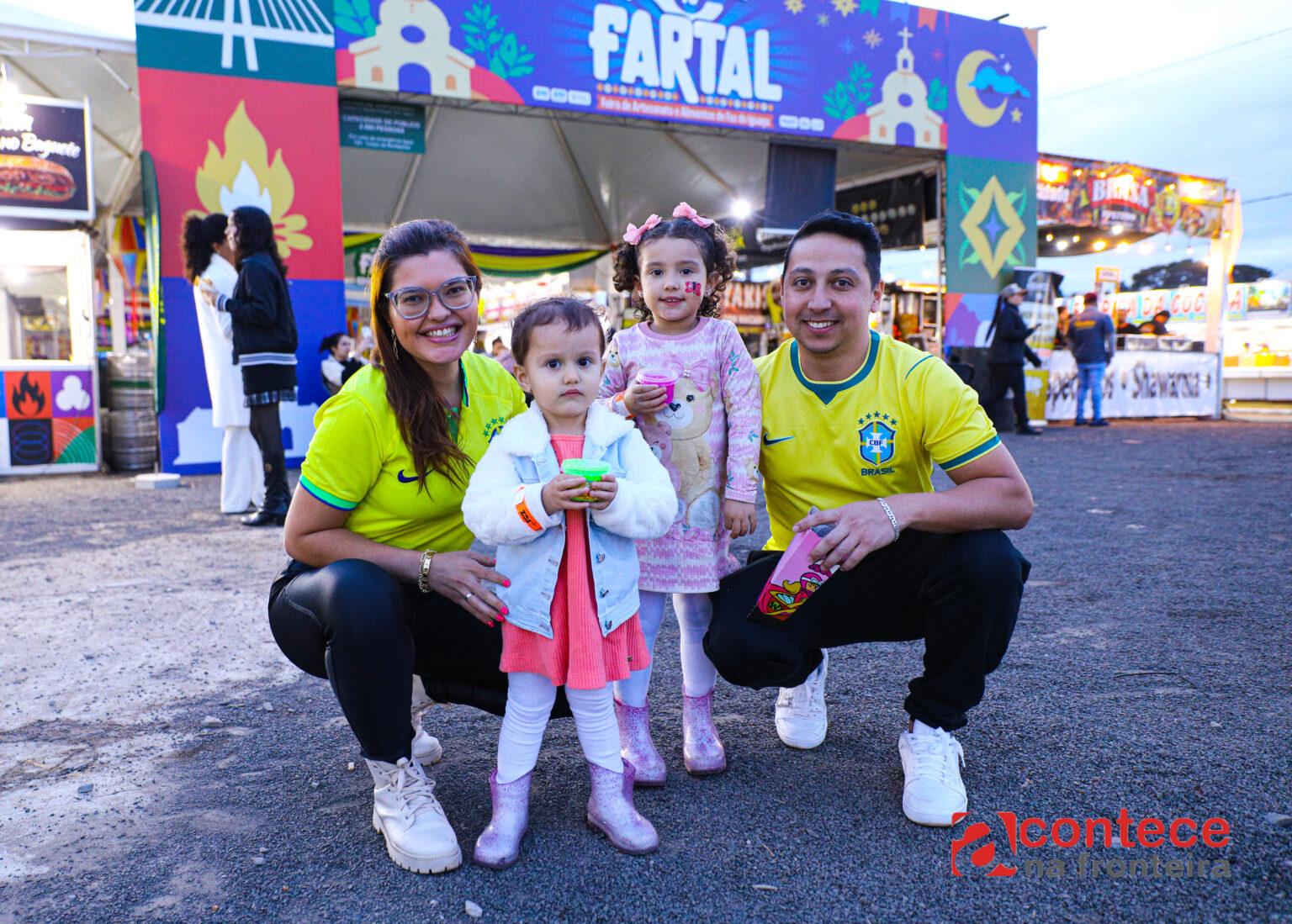 Torcida verde e amarela toma conta da 46ª Fartal