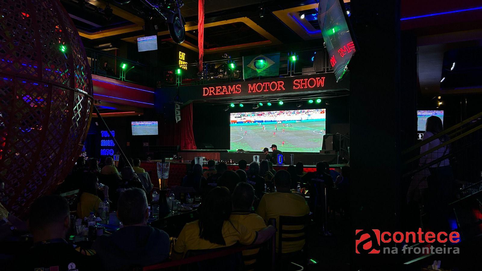 Dreams Motor Show transmitirá segundo jogo da Seleção Brasileira na Copa do Mundo