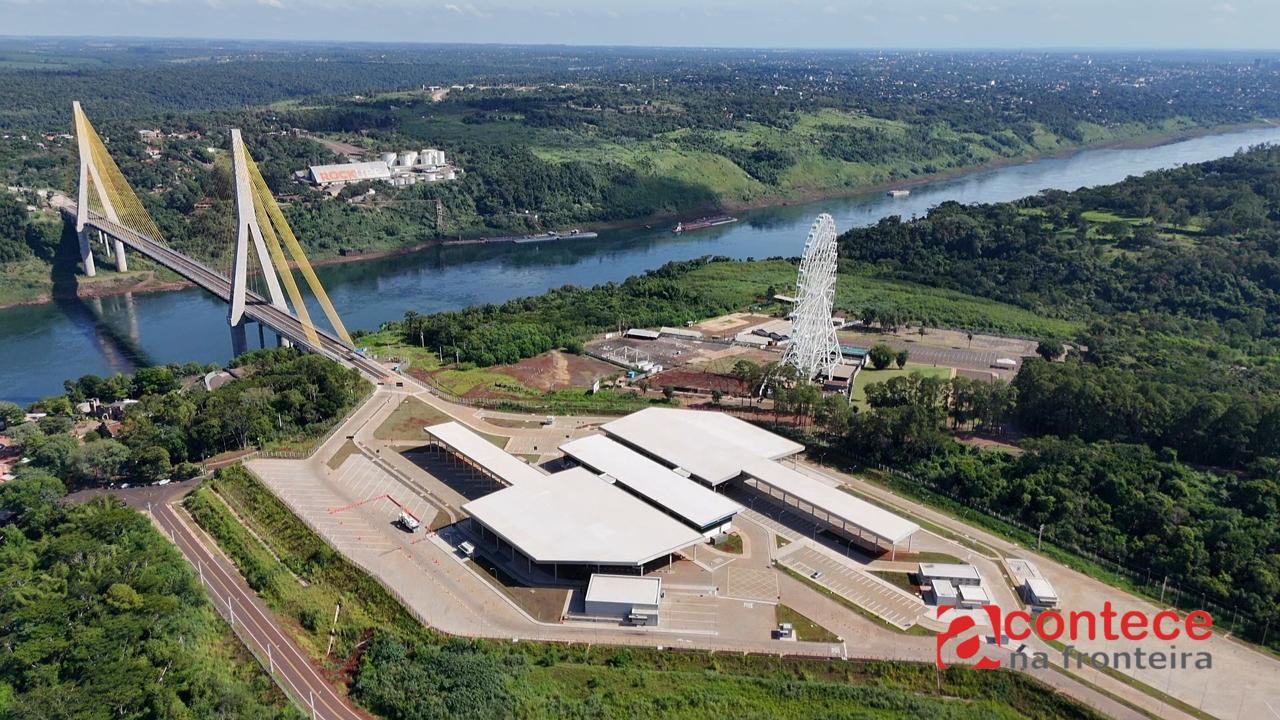 Alfândega da Receita Federal em Foz do Iguaçu avança na preparação para ampliar operações na Ponte da Integração