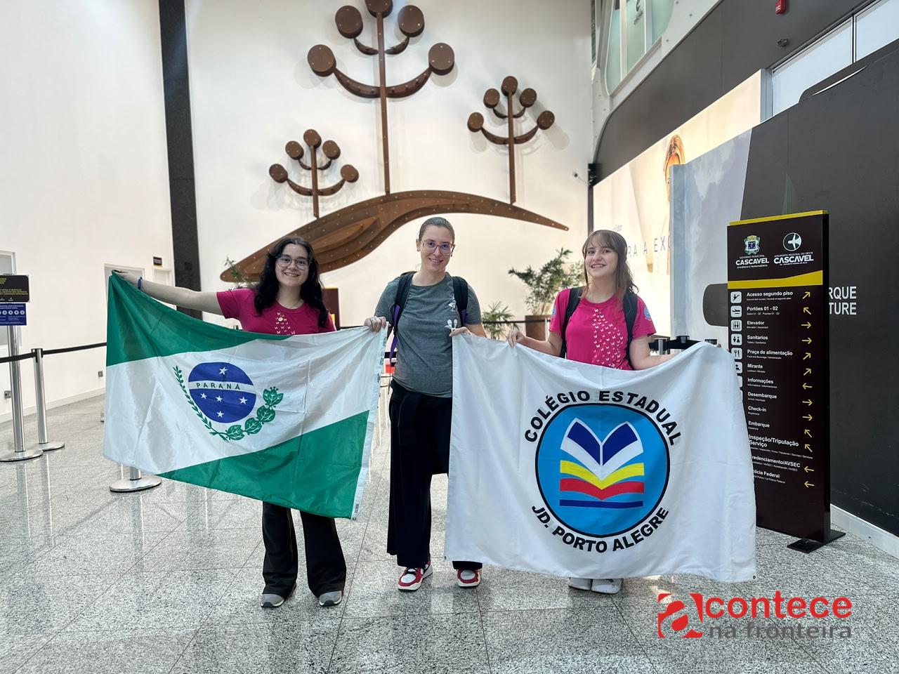 Alunos paranaenses do ensino médio participam da Genius Olympiad, nos EUA