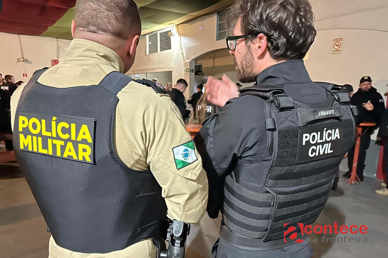 PCPR cumpre 30 mandados contra grupo ligado ao tráfico no Oeste e Sudoeste do Estado