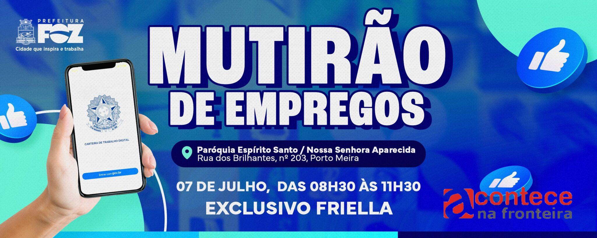 Mutirão de empregos no Porto Meira oferece vagas exclusivas para frigorífico