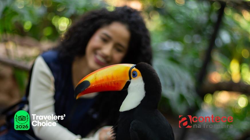 Parque das Aves conquista selo Travellers’ Choice 2026