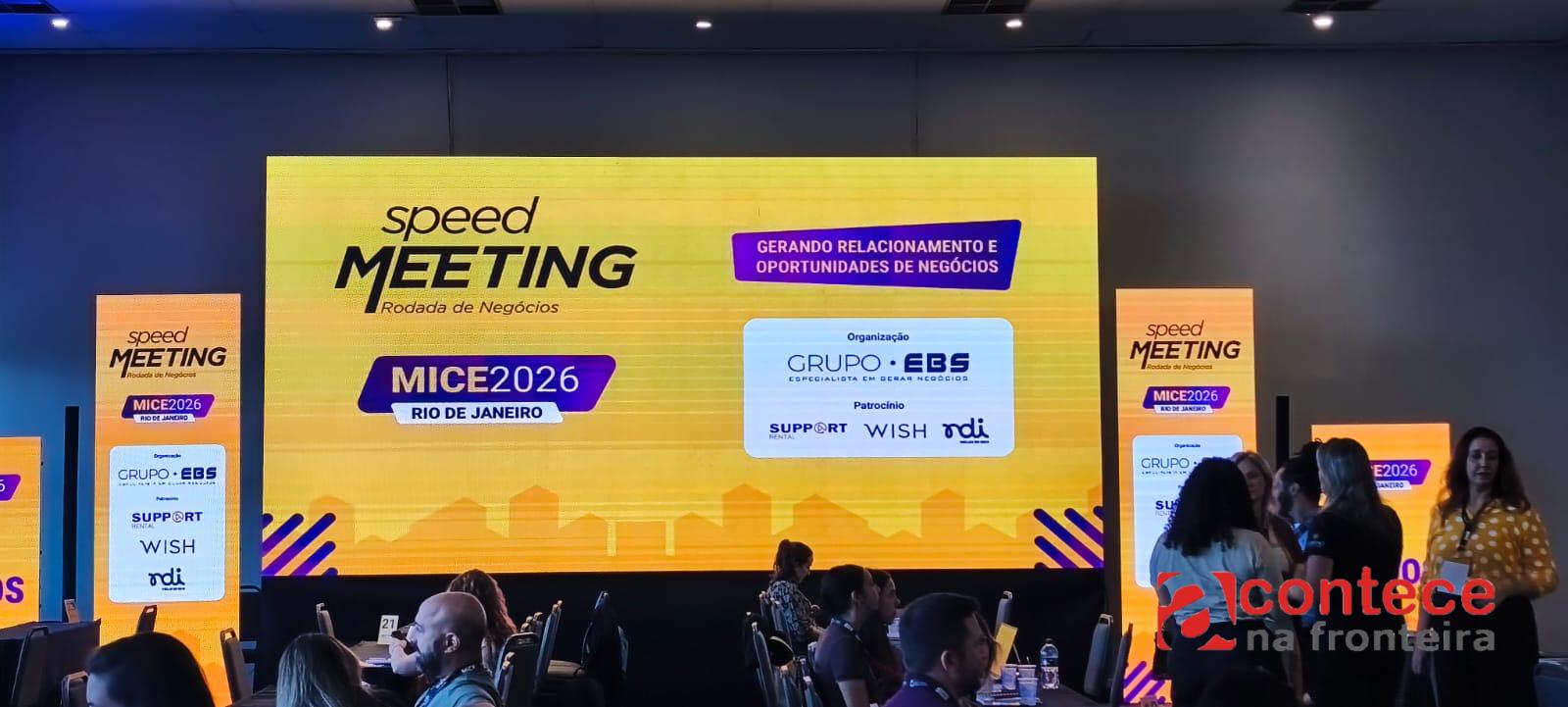 Com 260 alvarás emitidos para eventos, Foz do Iguaçu busca captar mais ações MICE no Rio de Janeiro
