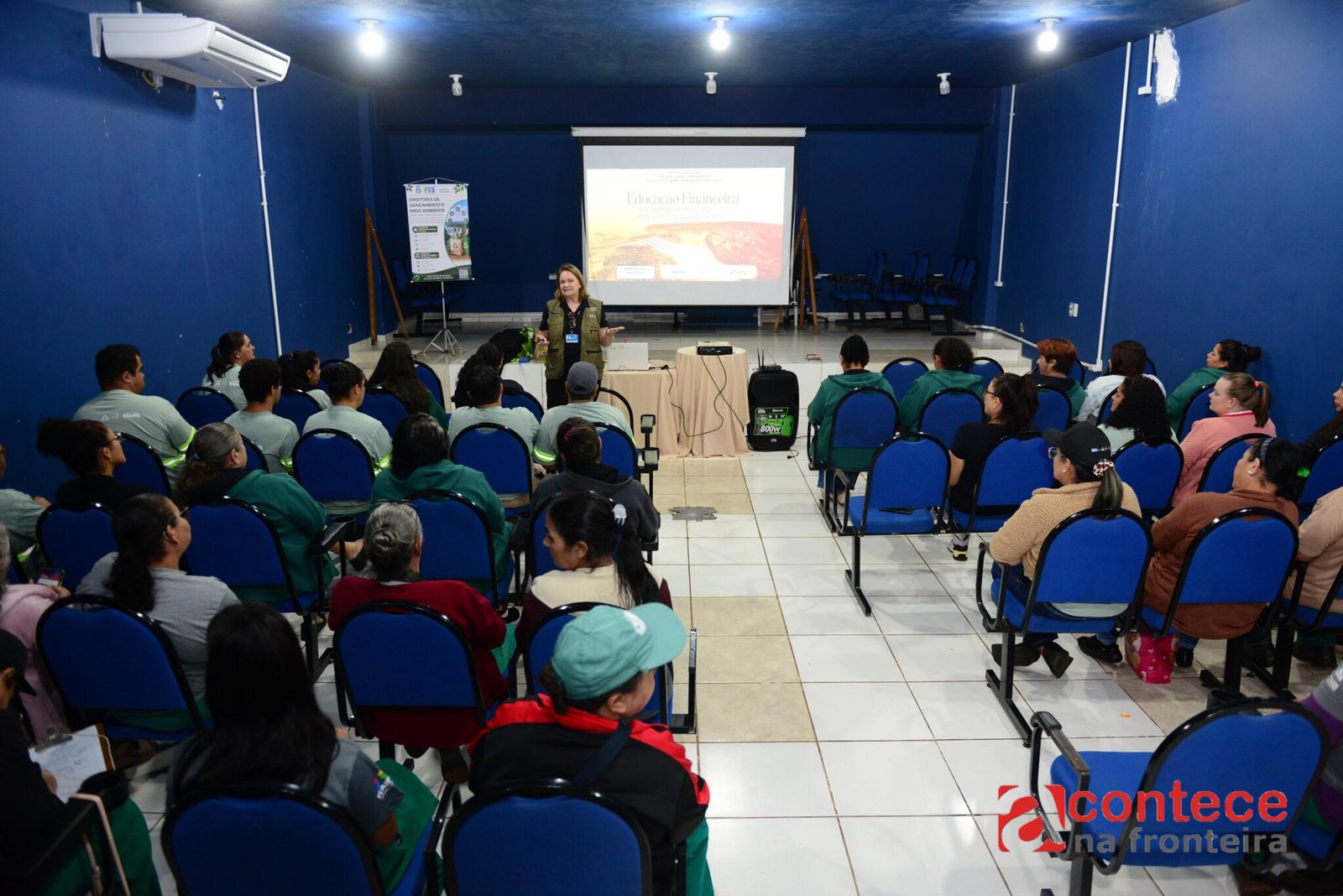 Integrantes das Unidades de Valorização de Recicláveis participam de oficinas de capacitação