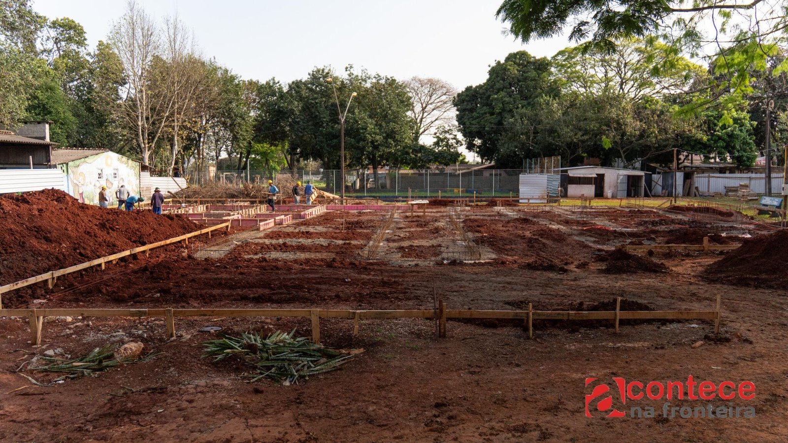 Etapa de fundação da nova UBS do Parque Presidente I é concluída e obra avança para próxima etapa