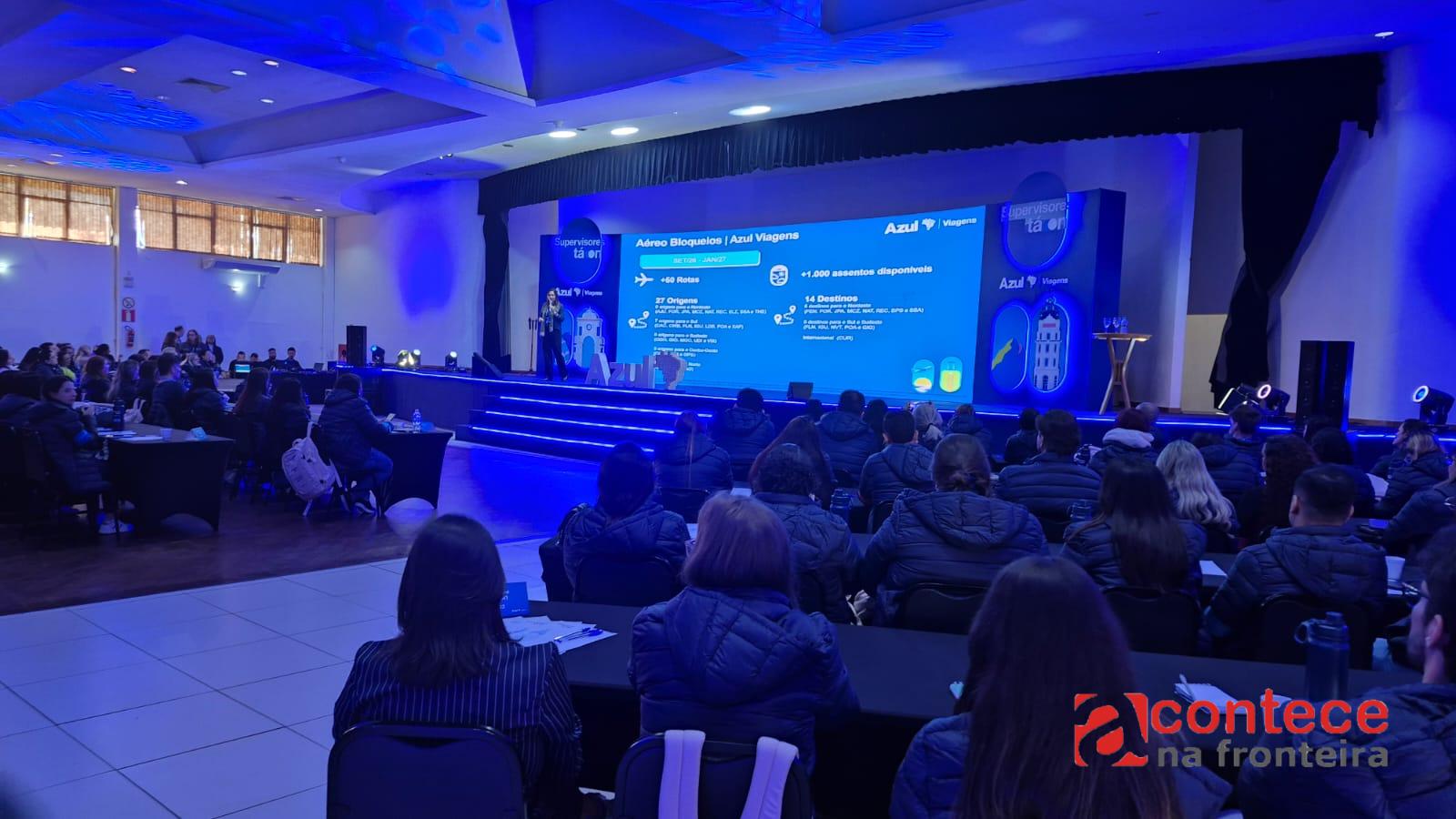 Foz do Iguaçu faz capacitação com Azul para 80 agentes de viagem, em Gramado (RS)