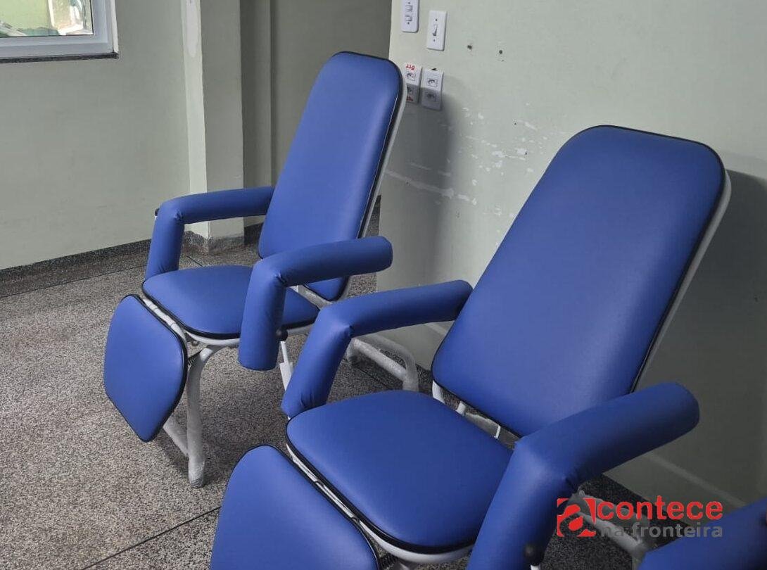 UPAs recebem 60 novas poltronas para maior conforto dos pacientes em atendimento