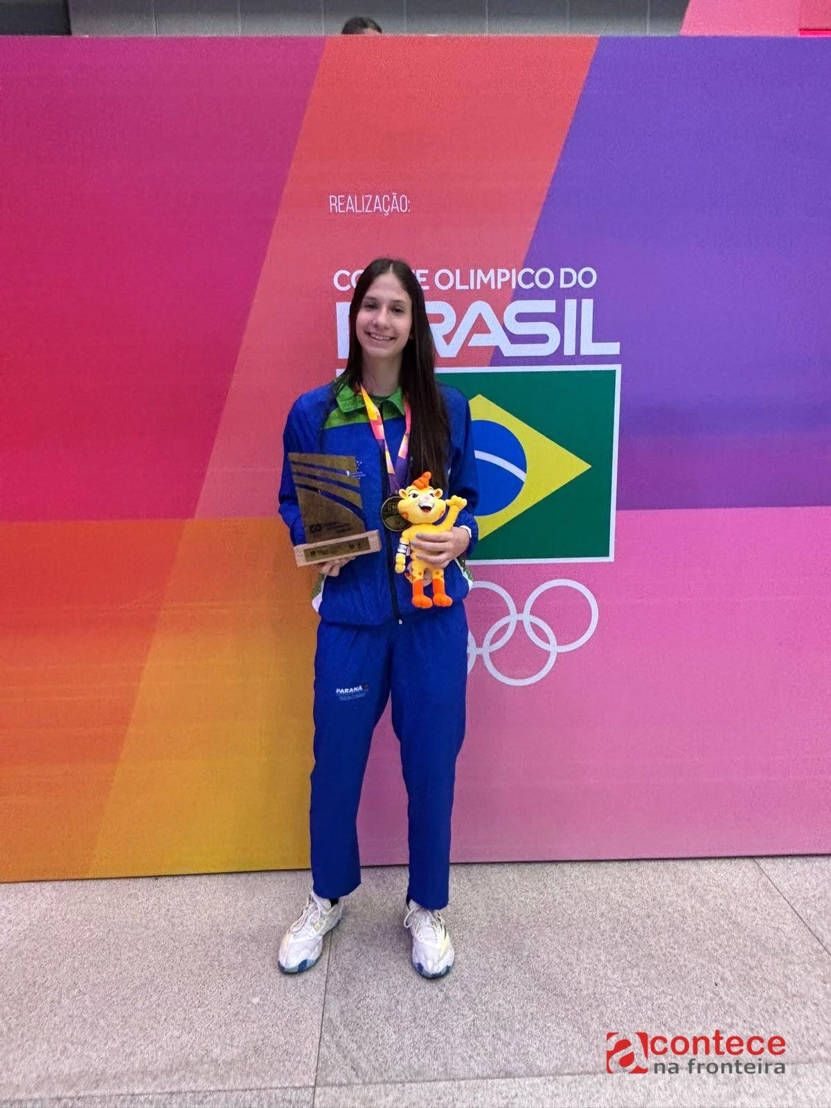 Talento de Foz é convocada para laboratório da Seleção Brasileira de Vôlei