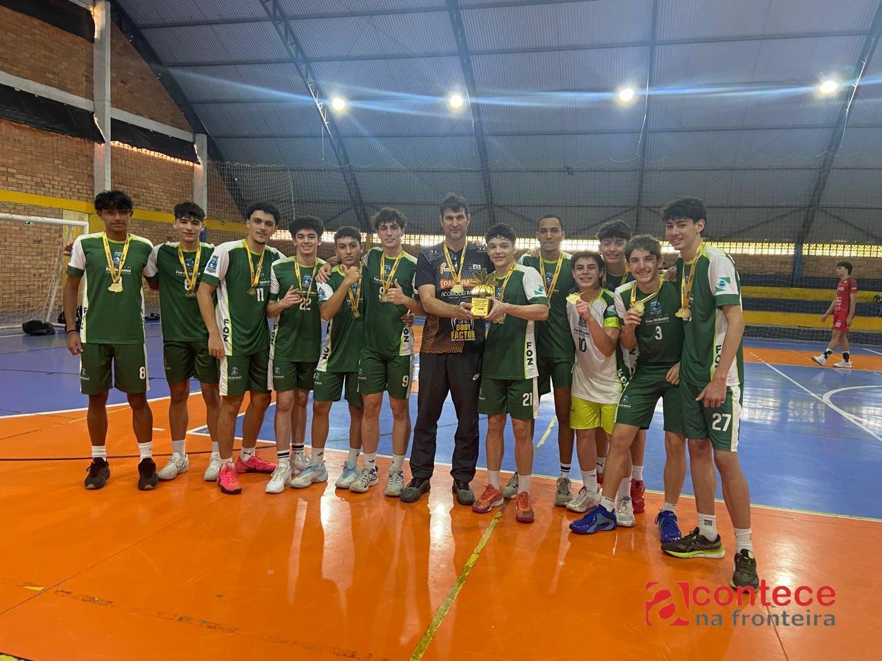 Vôlei Masculino conquista bicampeonato nos Jogos da Juventude do Paraná