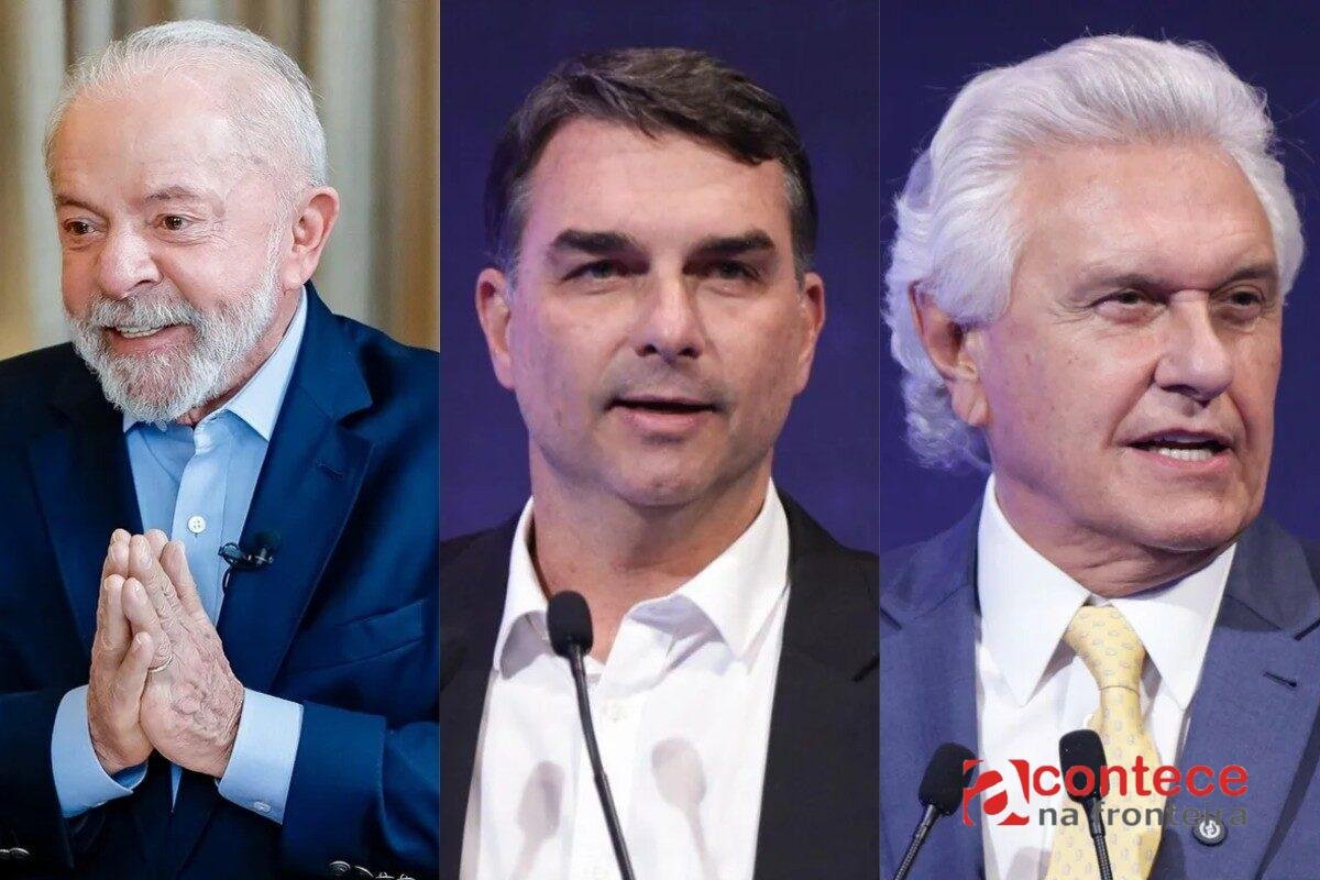 BTG/Nexus: Lula segue líder no 1º turno e empata com Flávio e Caiado no 2º