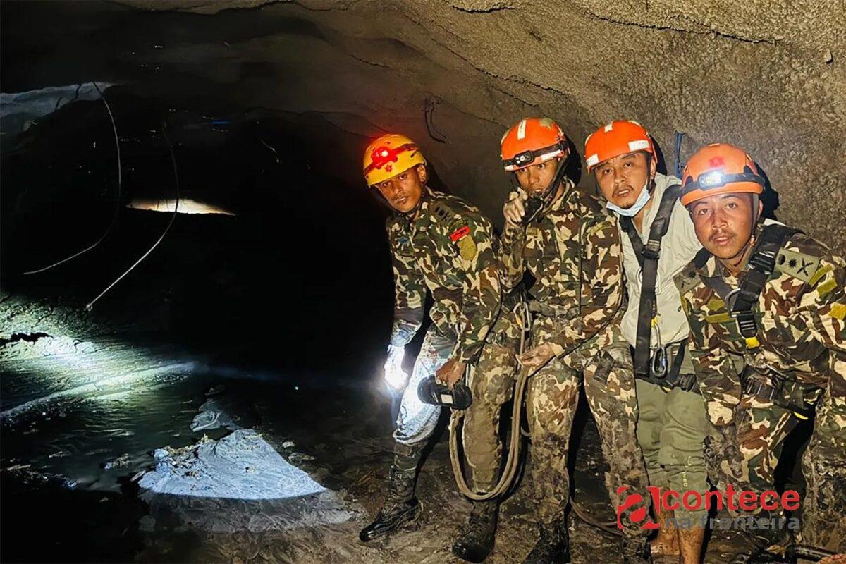 Nepal usa explosões para buscar desaparecidos em túnel