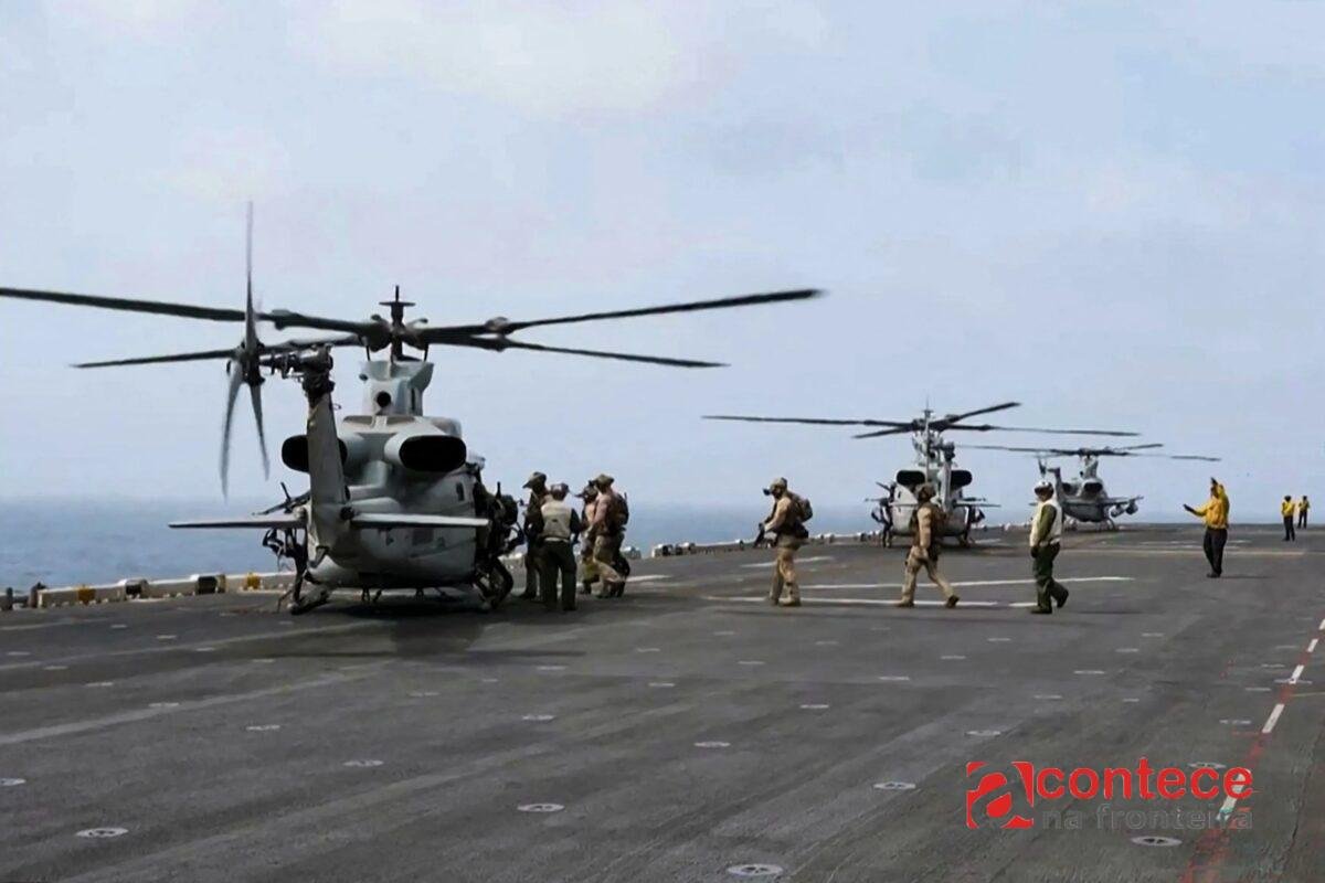 EUA atacam ilha no Estreito de Ormuz, no primeiro ataque contra o Irã em um mês; Teerã promete retaliar