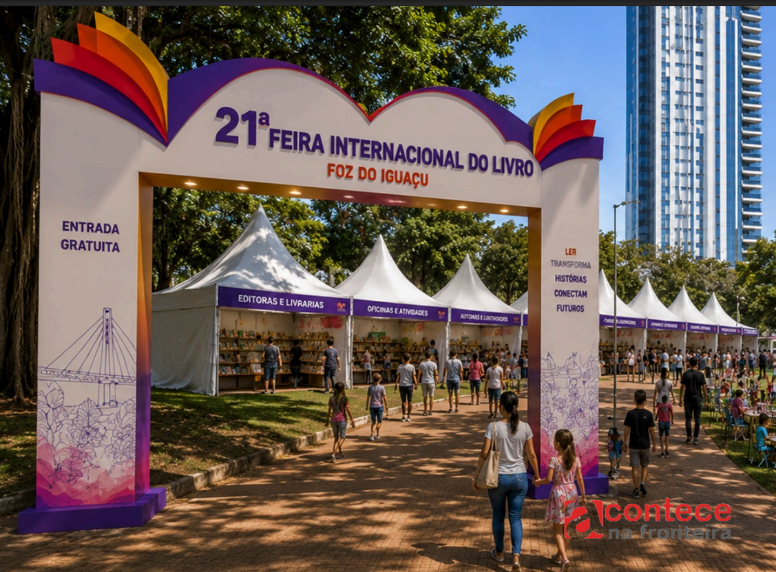 21ª Feira do Livro de Foz do Iguaçu terá mais de 80 atividades para todos os públicos