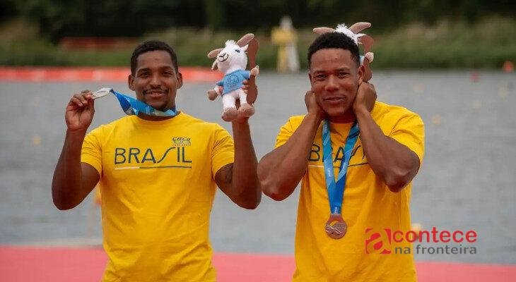 Jacky Godmann e Gabriel Nascimento são prata no Mundial de Canoagem